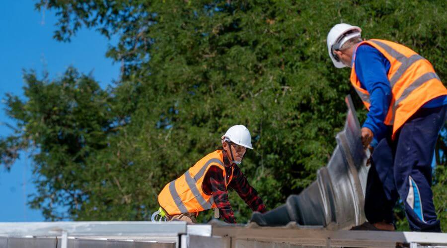Roof replacement in Burlington, IN